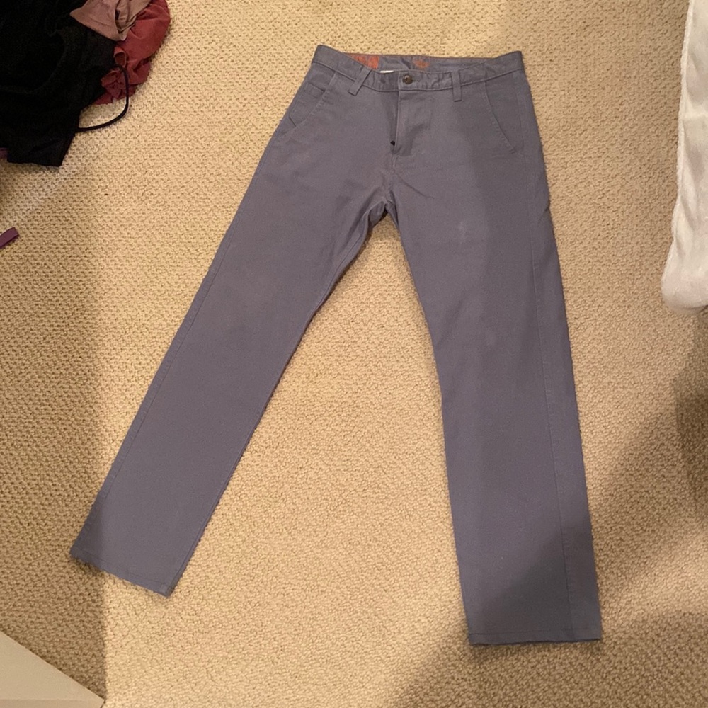 Mens light blue docker pants
